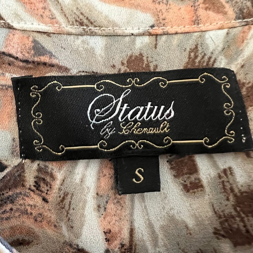 Status By Chenault, Sleeveless, Button Up Blouse,… - image 3